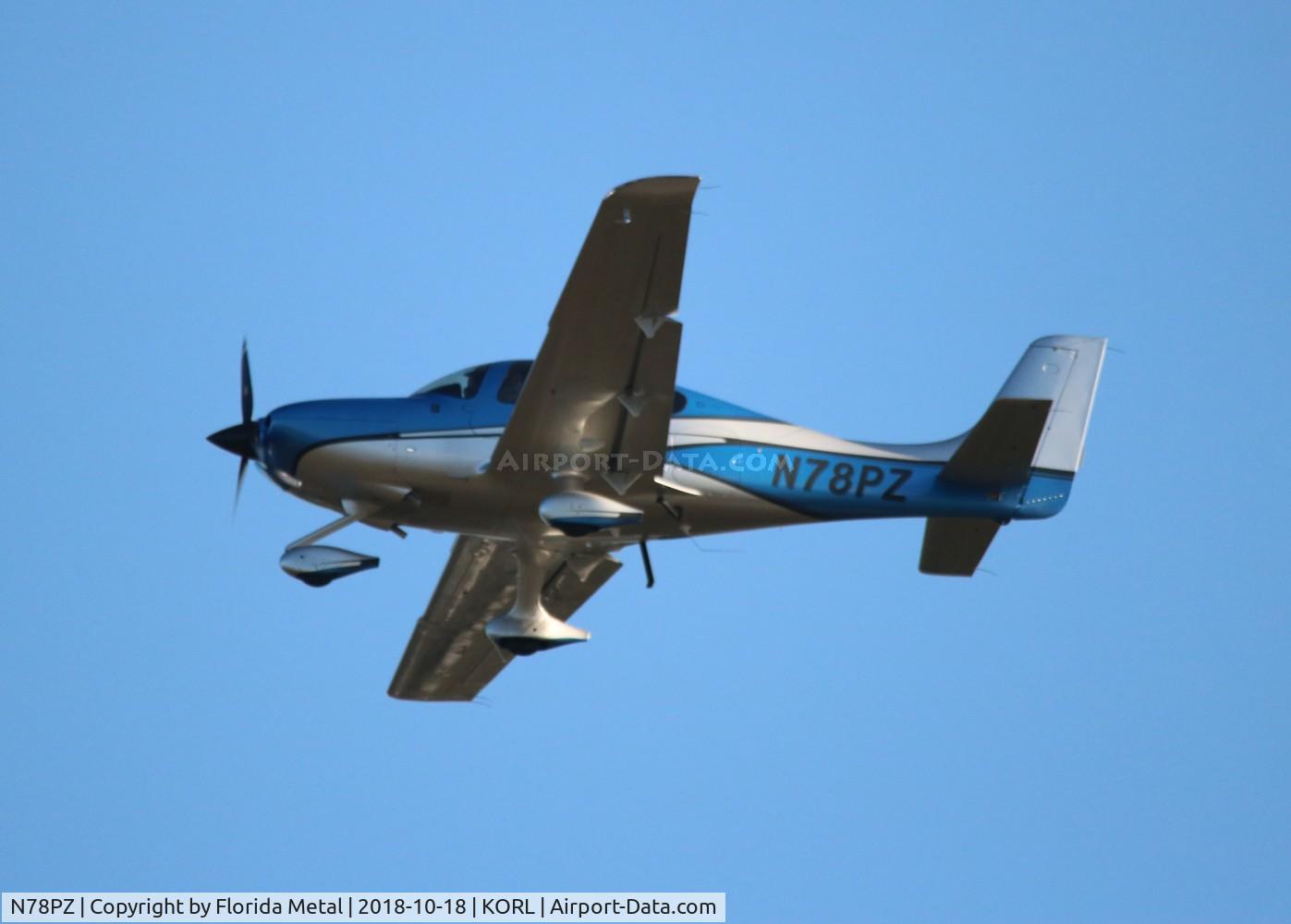 N78PZ, 2017 Cirrus SR22 C/N 4577, SR22 zx