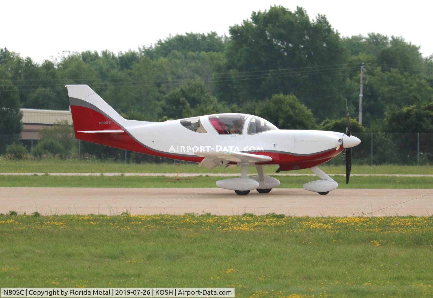N80SC, 2019 Glasair II-S FT C/N 2047, Glasair II-S FT zx