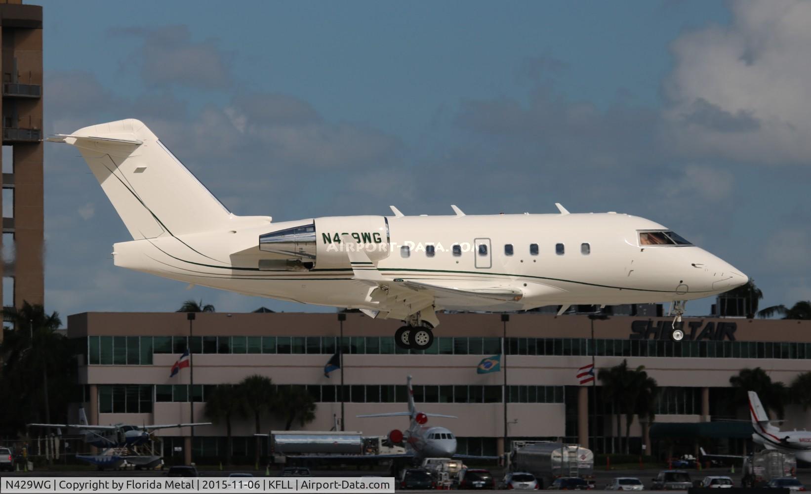 N429WG, 1997 Bombardier Challenger 604 (CL-600-2B16) C/N 5341, Challenger 604 zx