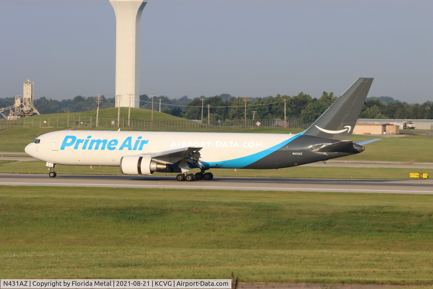 N431AZ, 1989 Boeing 767-381/ER(BCF) C/N 24632, Amazon 767-300F zx ABE-CVG