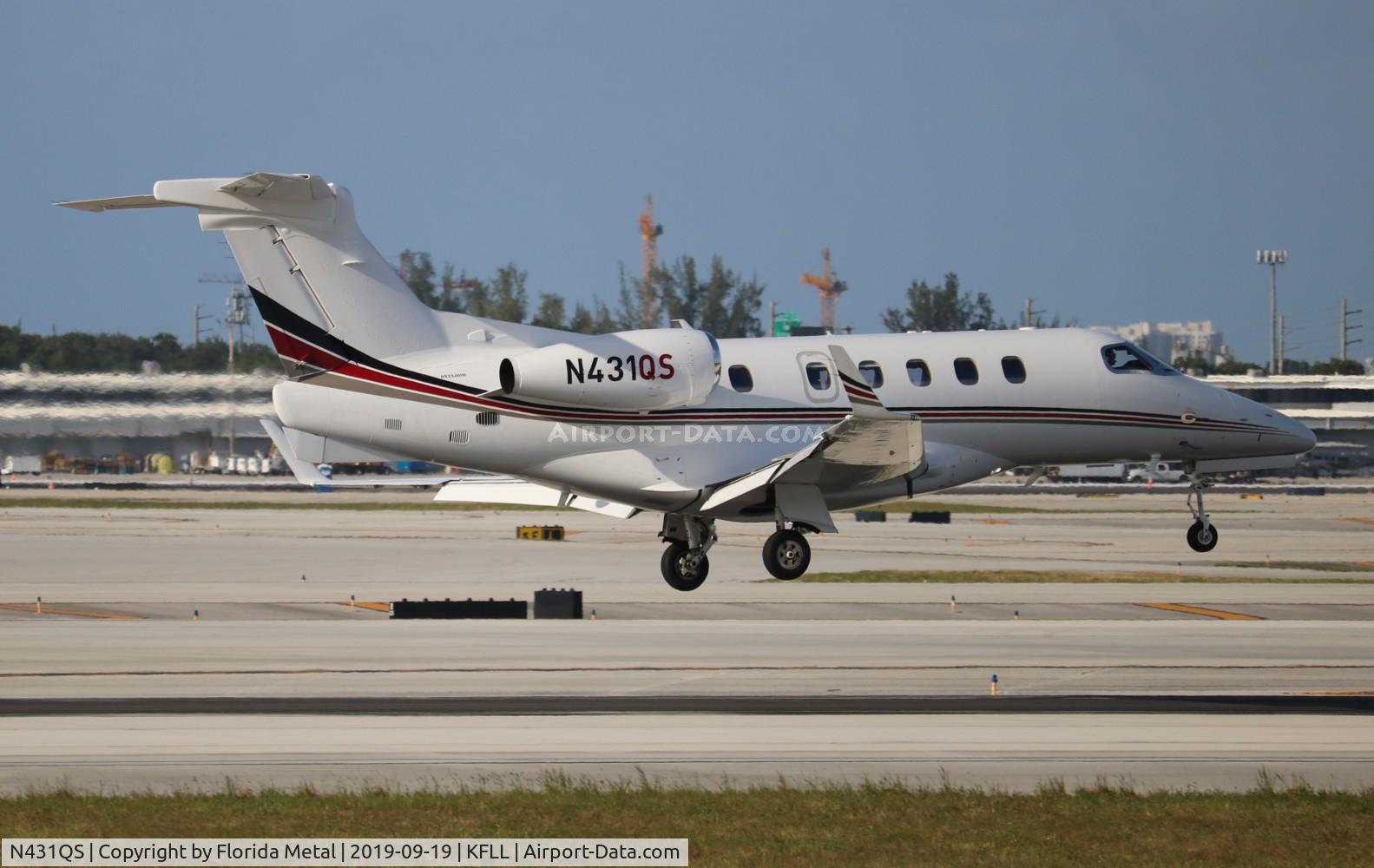 N431QS, 2019 Embraer EMB-505 Phenom 300 C/N 50500507, Phenom 300 zx