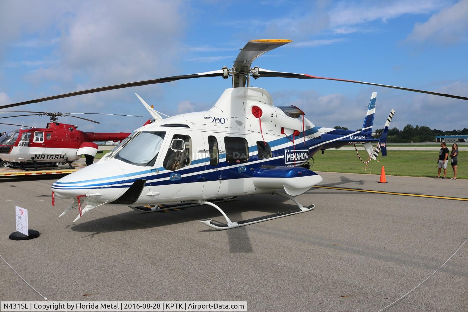 N431SL, 1997 Bell 430 C/N 49023, Bell 430 zx