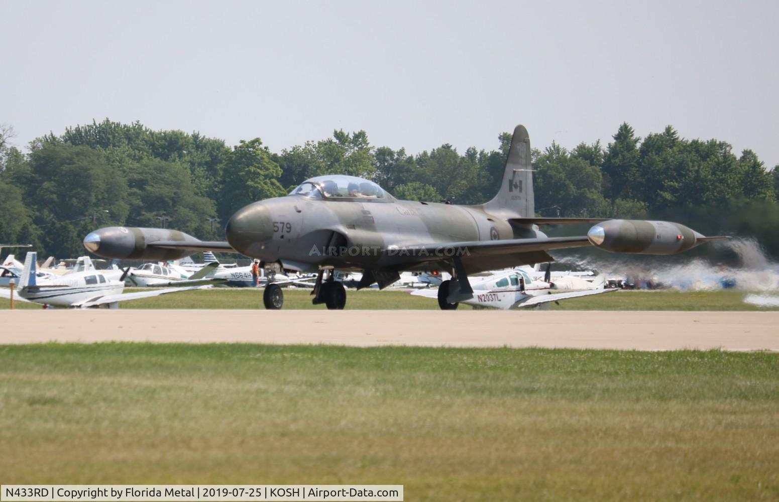 N433RD, 1952 Canadair CT-133 Silver Star C/N T33-579, OSH 2019 zx