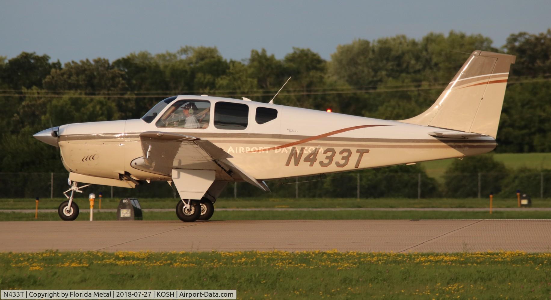 N433T, 1963 Beech 35-B33 Debonair C/N CD-620, Bonanza 33 zx