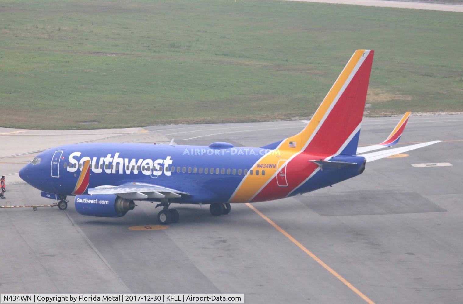 N434WN, 2003 Boeing 737-7H4 C/N 32454, SWA 737 nc zx