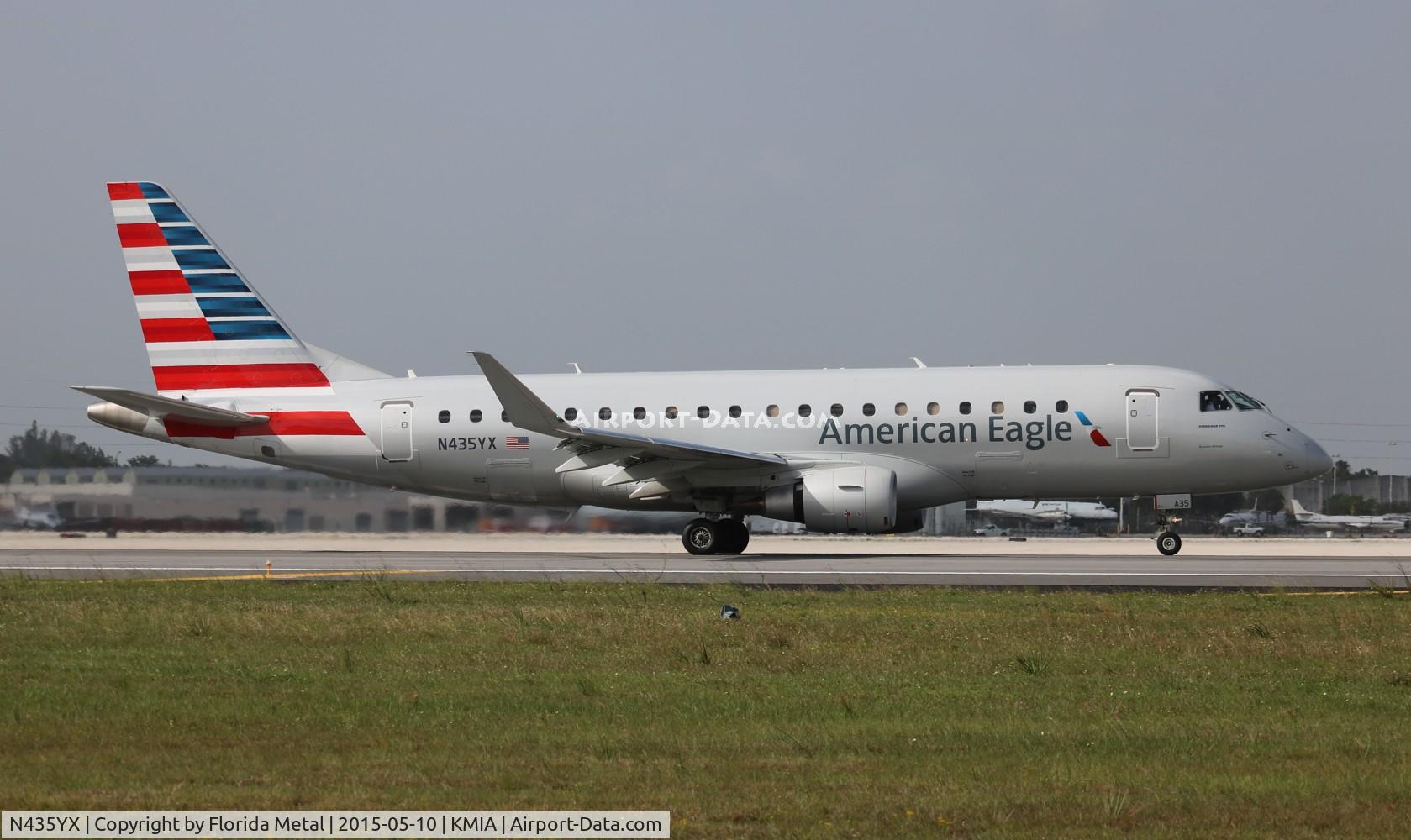 N435YX, 2014 Embraer 175LR (ERJ-170-200LR) C/N 17000423, ENY E175 zx MIA-EYW
