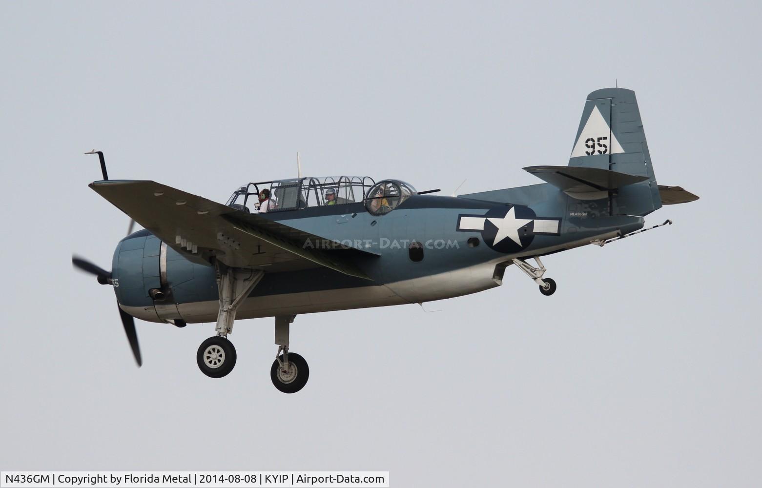 N436GM, Grumman TBM-3E Avenger C/N 4341 (Bu91436), TBM Avenger zx