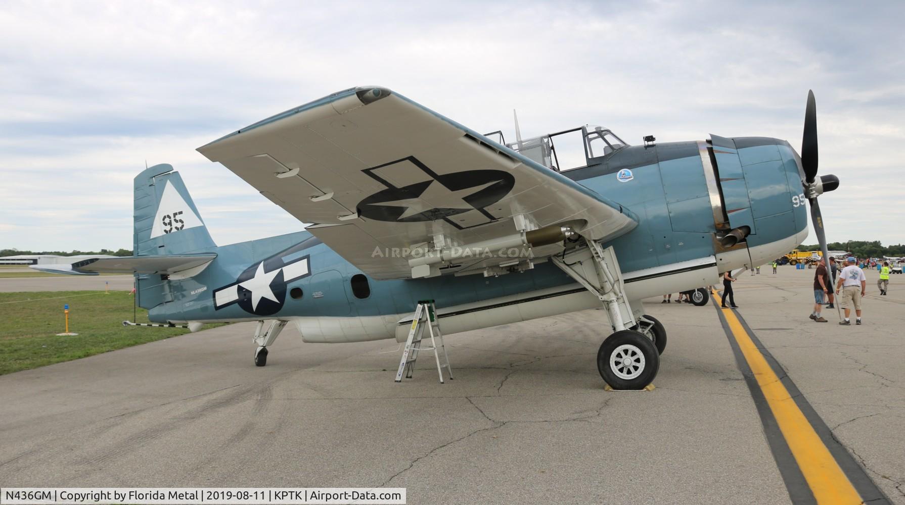 N436GM, Grumman TBM-3E Avenger C/N 4341 (Bu91436), TBM Avenger zx