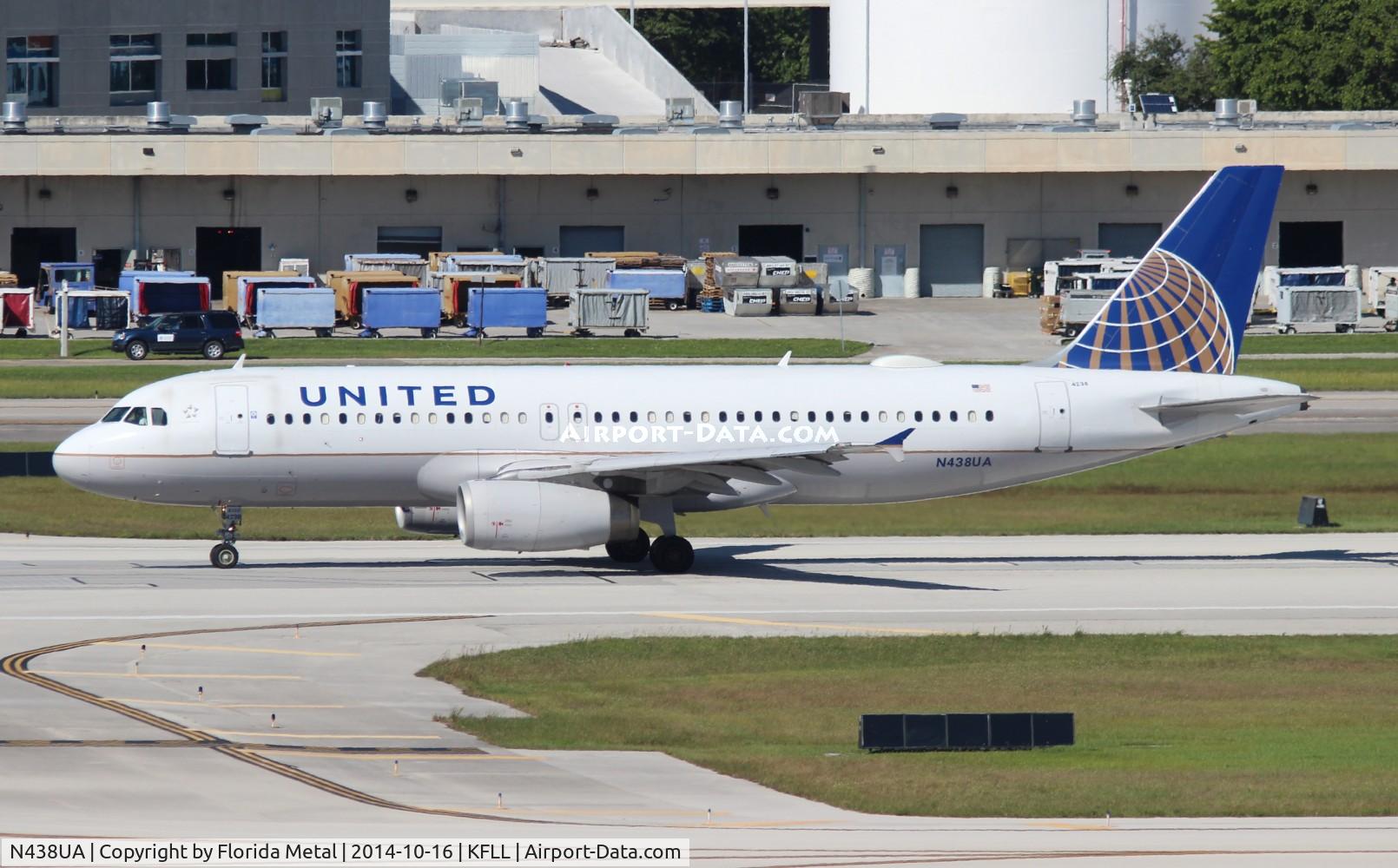 N438UA, 1997 Airbus A320-232 C/N 678, UAL A320 zx FLL-ORD