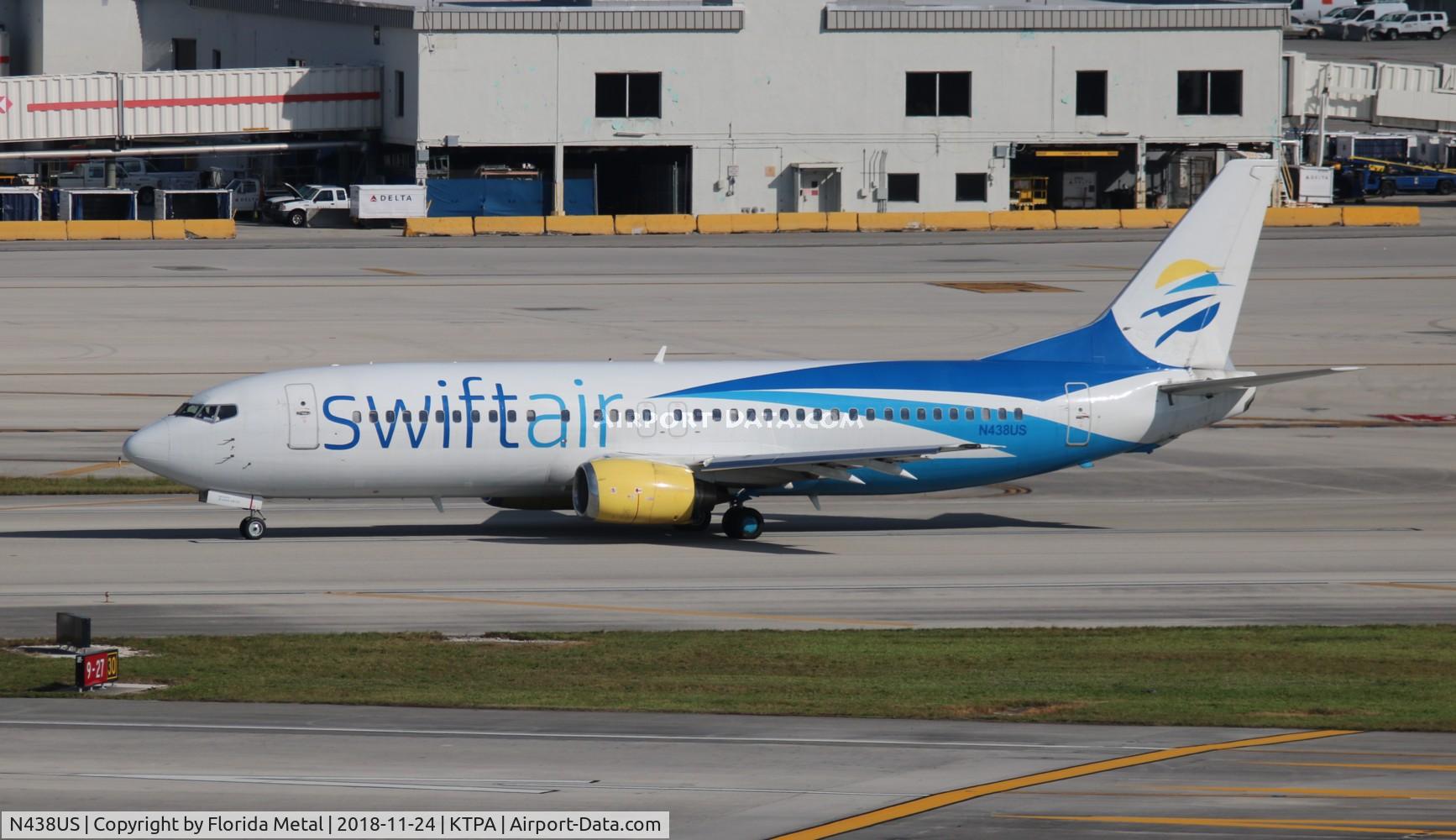 N438US, 1990 Boeing 737-4B7 C/N 24560, SWQ 734 zx TPA-HAV