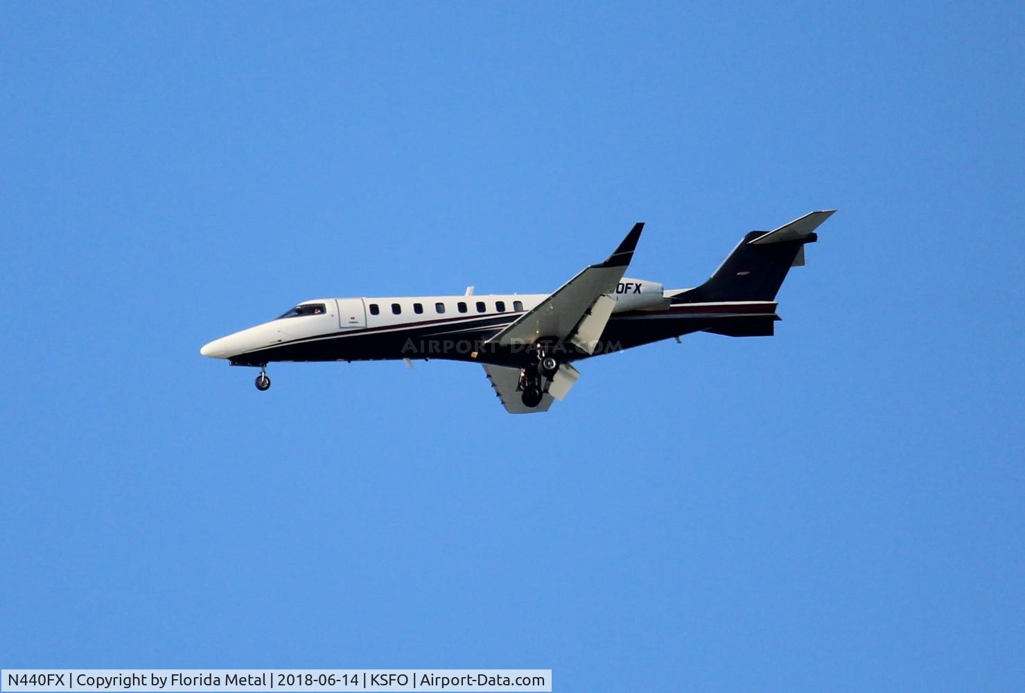 N440FX, 2007 Learjet 45 C/N 346, Lear 45 zx