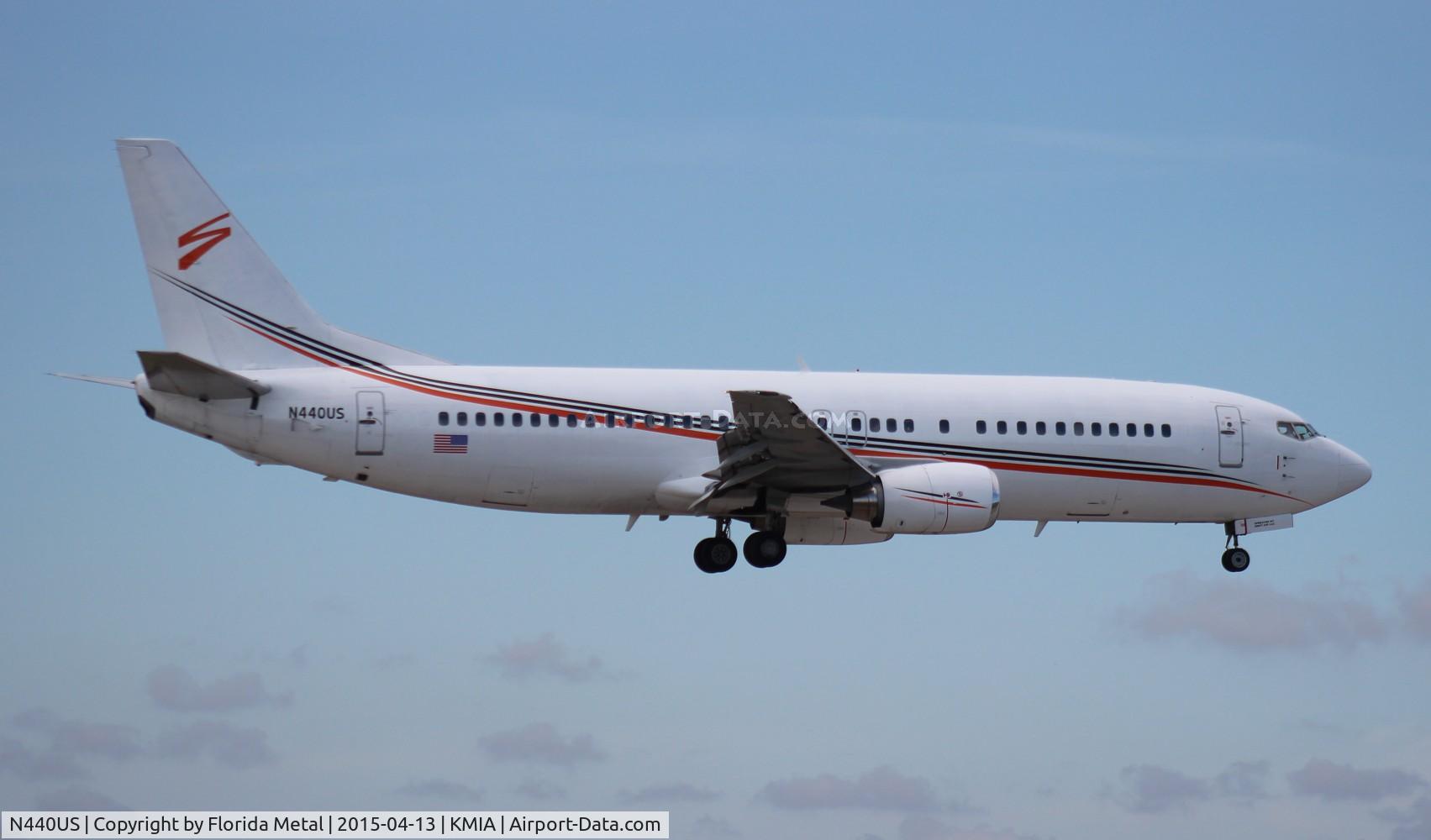 N440US, 1990 Boeing 737-4B7 C/N 24811, SWQ 734 zx HAV-MIA