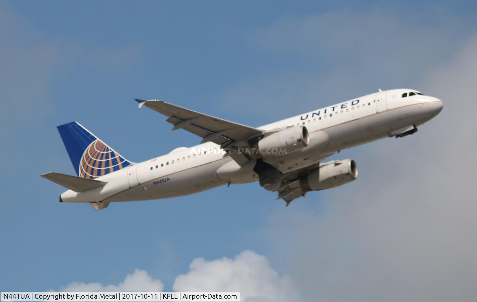 N441UA, 1997 Airbus A320-232 C/N 751, UAL A320 zx FLL-IAD