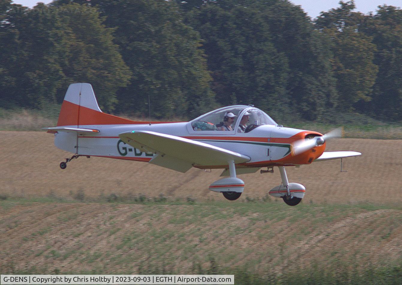 G-DENS, 1963 Binder CP-301S Smaragd C/N 121, Binder Smaragd arriving at Old Warden, Beds., for the Vintage Airshow.