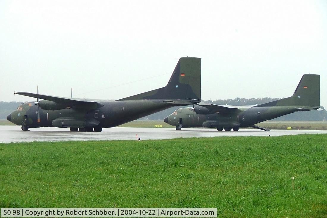 50 98, 1971 Transall C-160D C/N D135, 50 98 together with 5089 @ LOWG 2004
