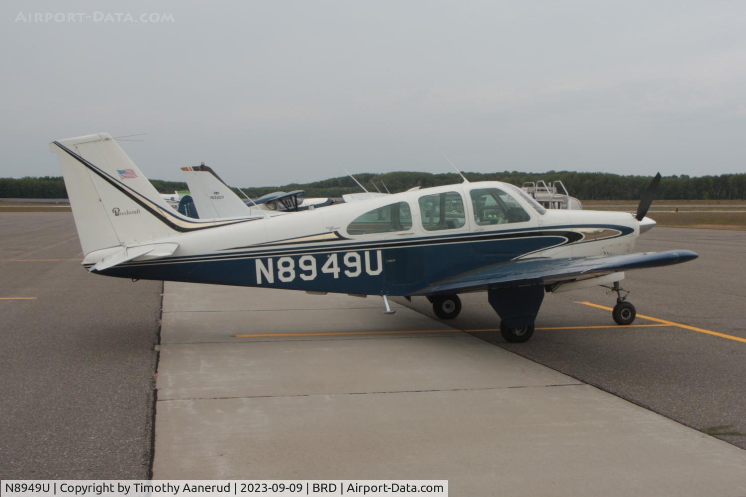 N8949U, 1965 Beech 35-C33 Debonair C/N CD-955, 1965 Beech 35-C33, c/n: CD-955