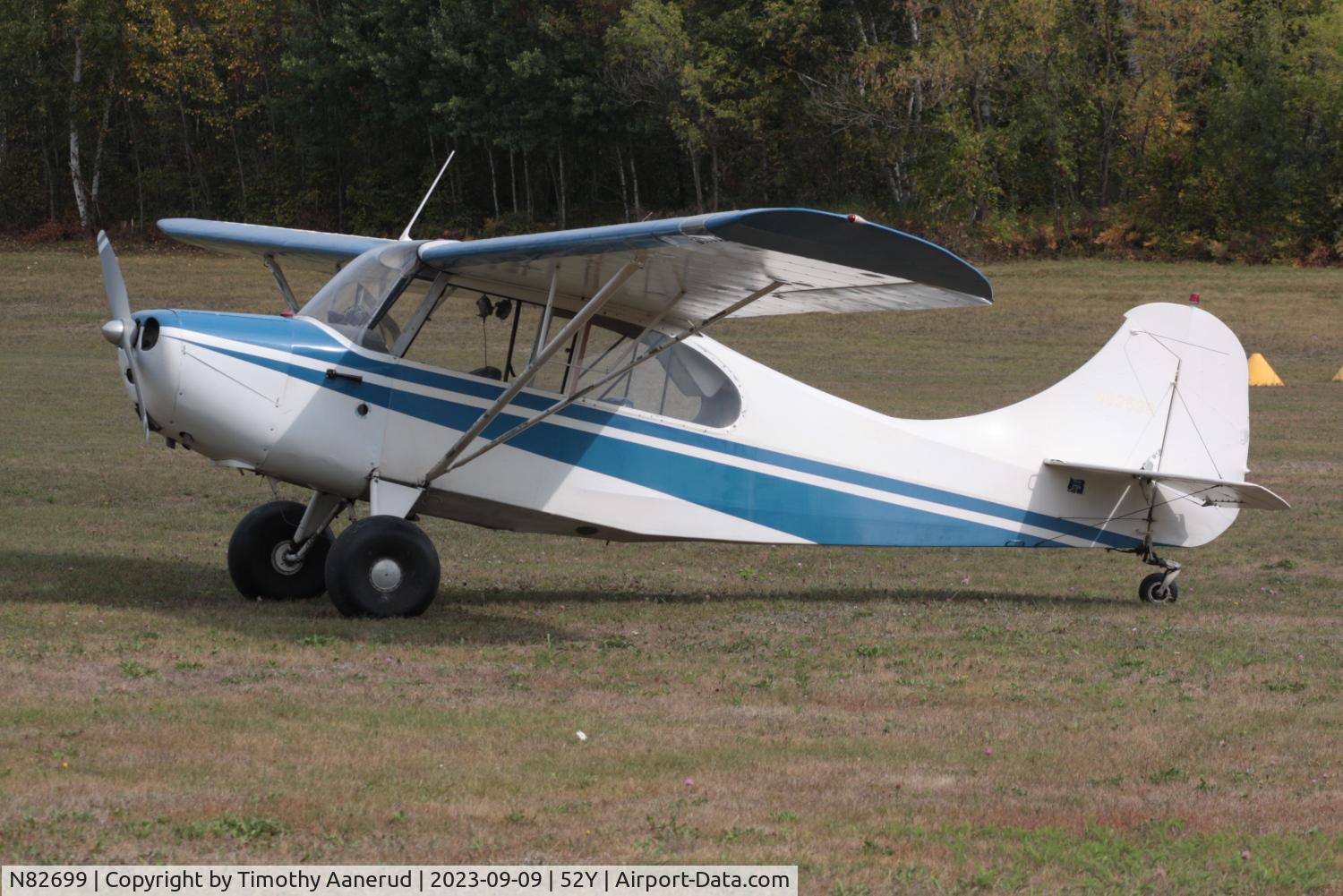 N82699, 1946 Champion 7DC C/N 7AC-1337, 1946 Champion 7DC, c/n: 7AC-1337