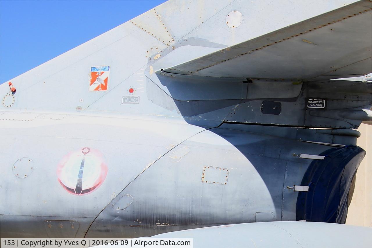 153, Dassault Etendard IV.PM C/N 53, Etendard IV P, preserved at Les Amis de la 5ème Escadre Museum, Orange