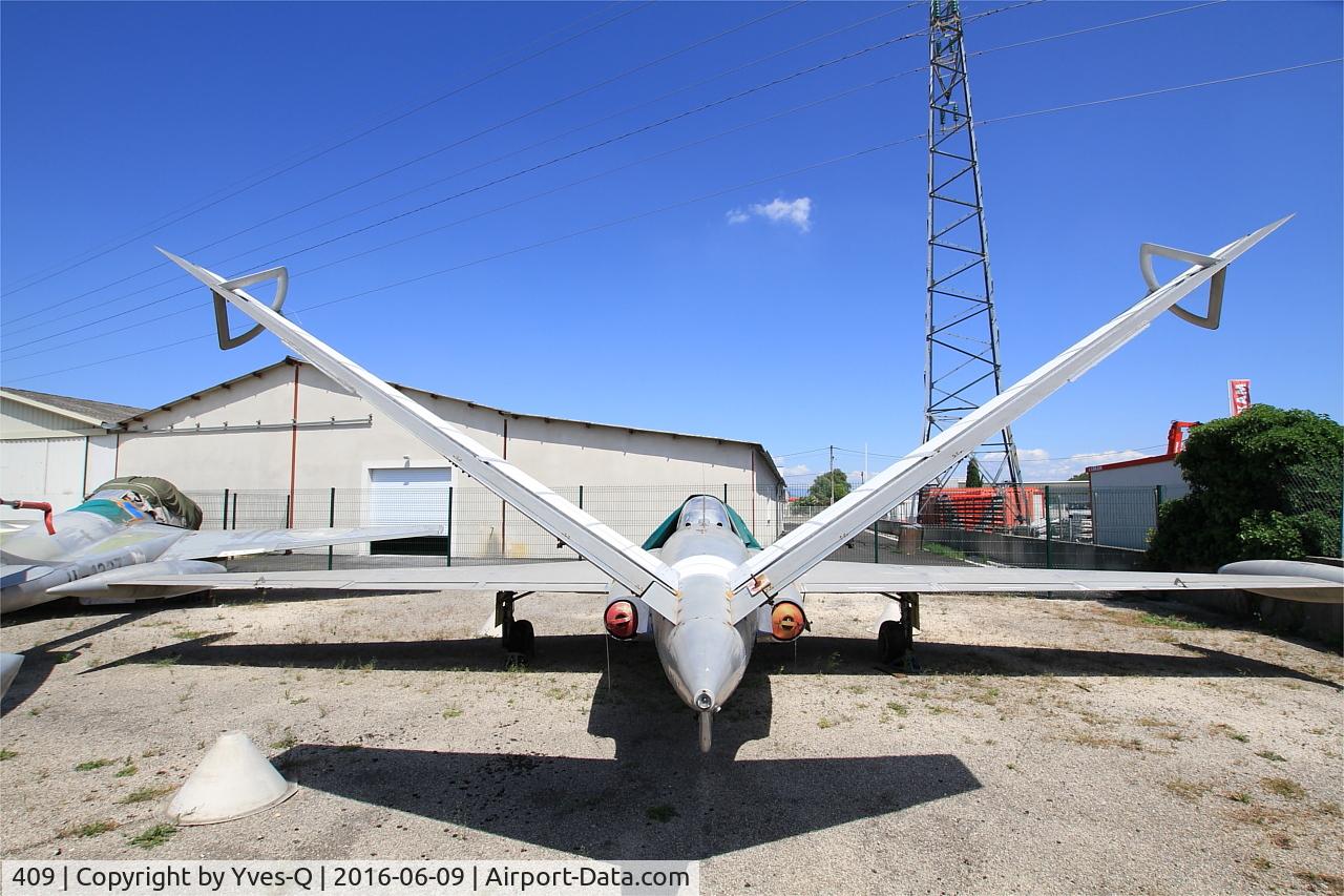 409, Fouga CM-170R Magister C/N 409, Fouga CM-170R Magister, preserved at Les Amis de la 5ème Escadre Museum, Orange