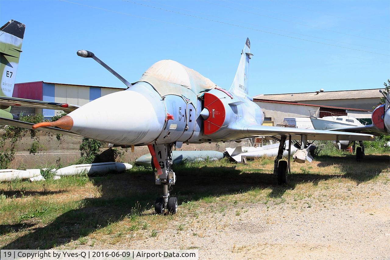 19, Dassault Mirage 2000 C C/N 50, Dassault Mirage 2000 C, preserved at Les Amis de la 5ème Escadre Museum, Orange