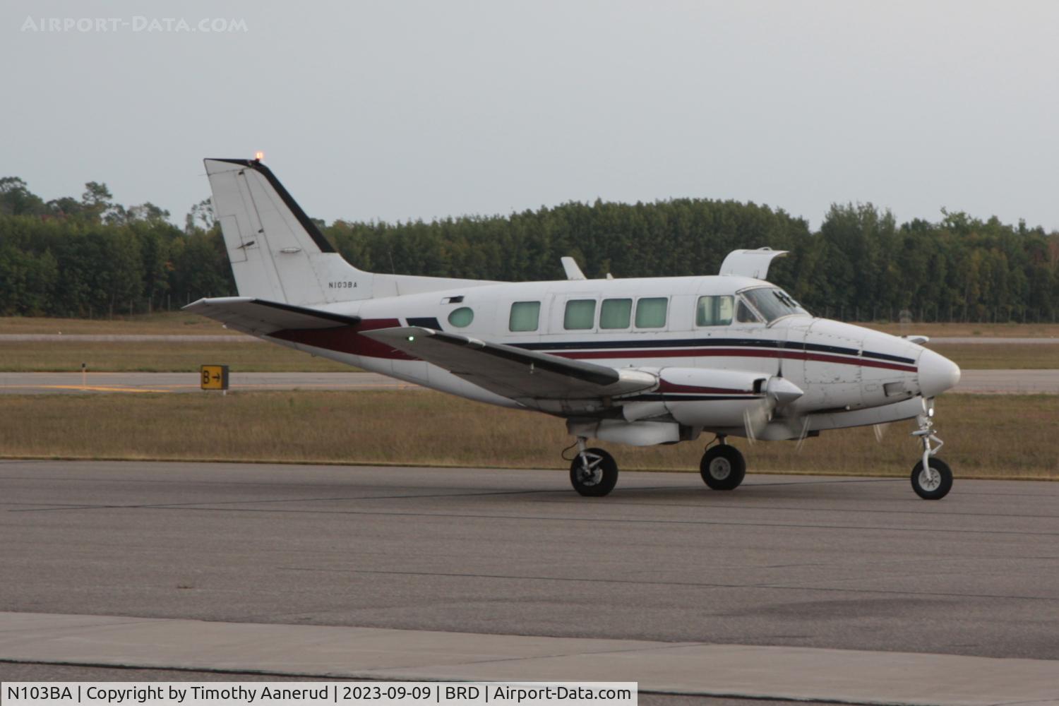N103BA, 1971 Beech 65-B80 Queen Air C/N LD-435, 1971 Beech 65-B80, c/n: LD-435