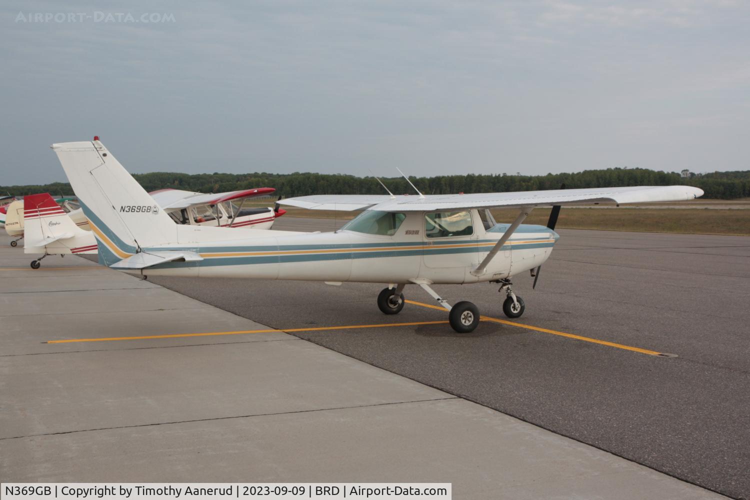 N369GB, 1981 Cessna 152 C/N 15285103, 1981 Cessna 152, c/n: 15285103, Ex N5352Q. EAA Chapter 1610 Grass is a Gas Poker Run