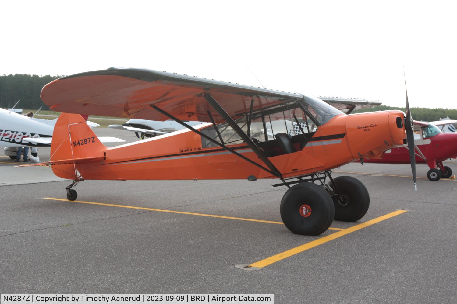 N4287Z, 1967 Piper PA-18-150 Super Cub C/N 18-8536, 1967 Piper PA-18-150, c/n: 18-8536. EAA Chapter 1610 Grass is a Gas Poker Run