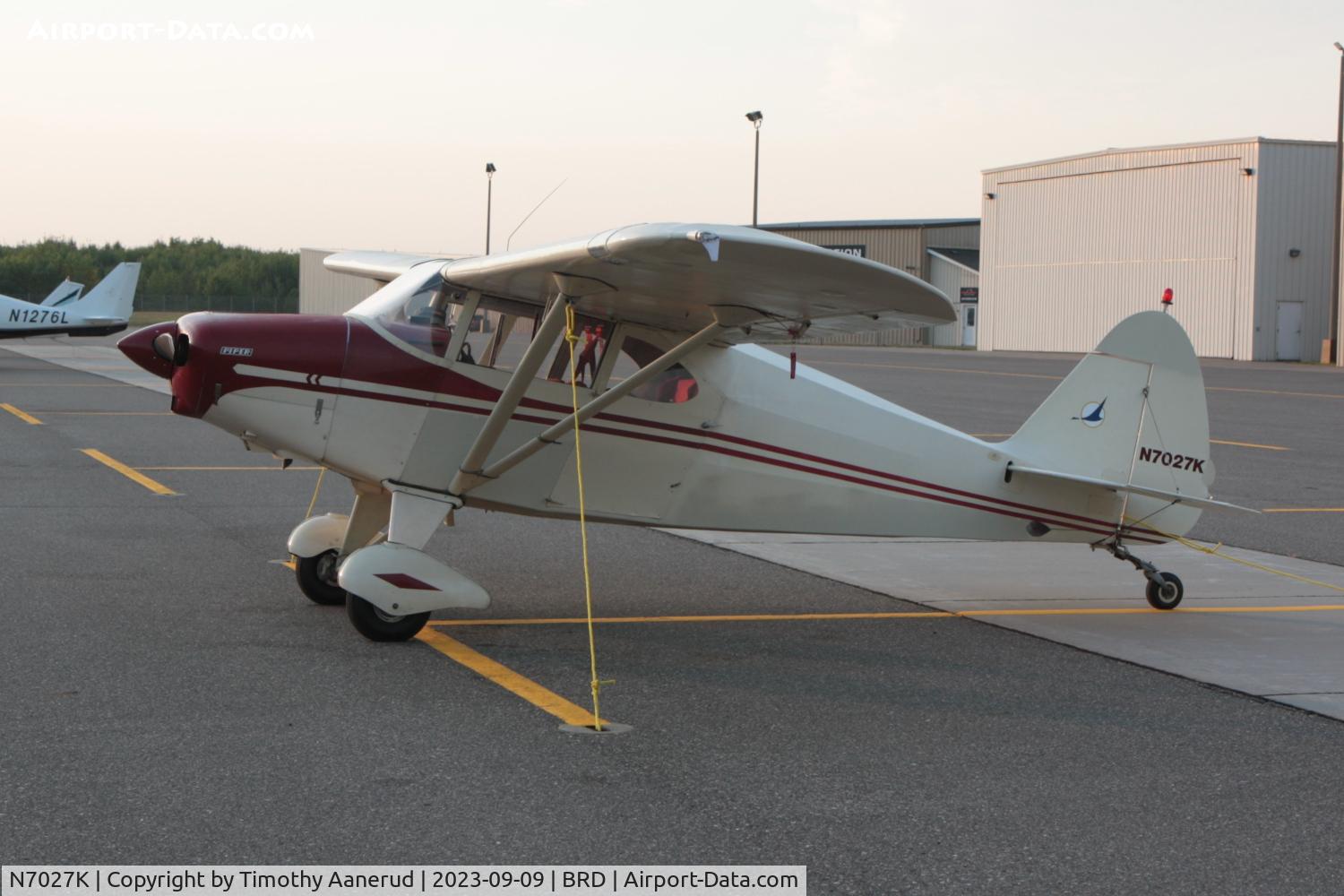 N7027K, 1950 Piper PA-20 Pacer C/N 20-133, 1950 Piper PA-20, c/n: 20-133. EAA Chapter 1610 Grass is a Gas Poker Run