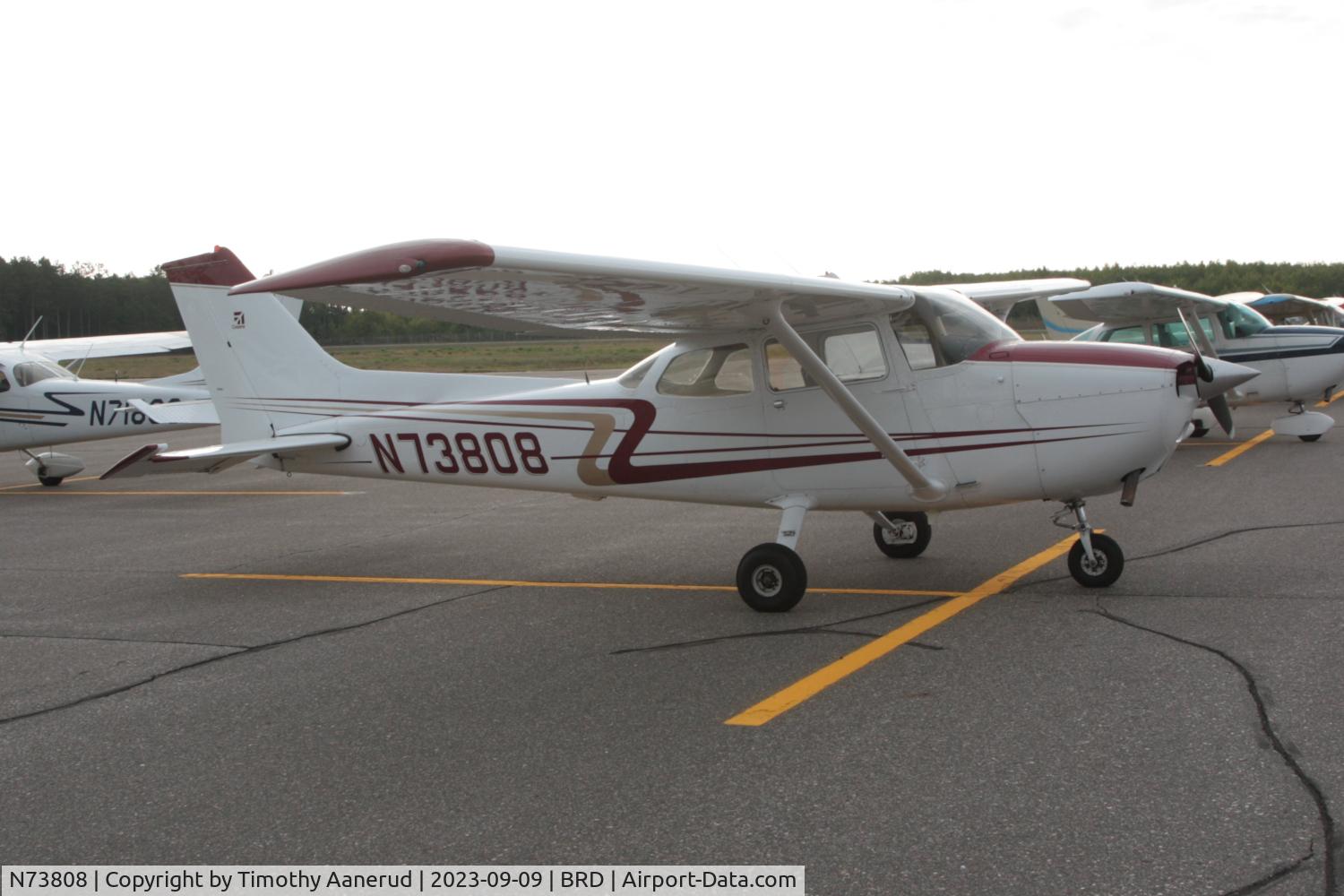N73808, 1976 Cessna 172N C/N 17267691, 1976 Cessna 172N, c/n: 17267691. EAA Chapter 1610 Grass is a Gas Poker Run