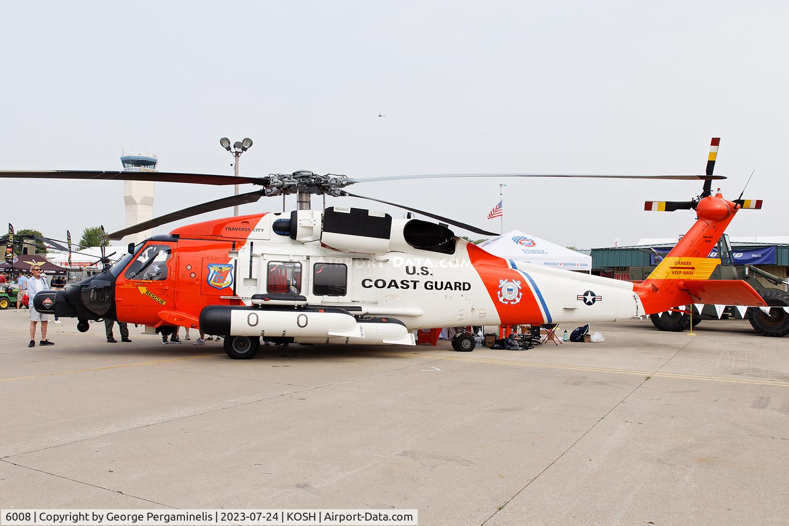 6008, Sikorsky MH-60J Jayhawk C/N 70.1565, Oshkosh 2023.