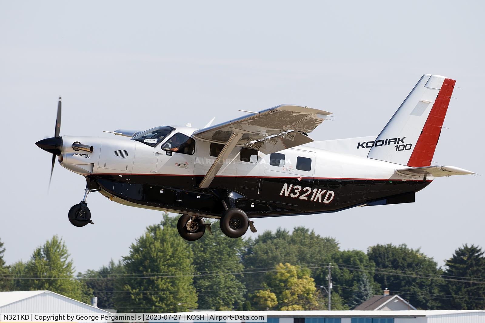 N321KD, 2022 Kodiak 100 C/N 100-0313, Oshkosh 2023.