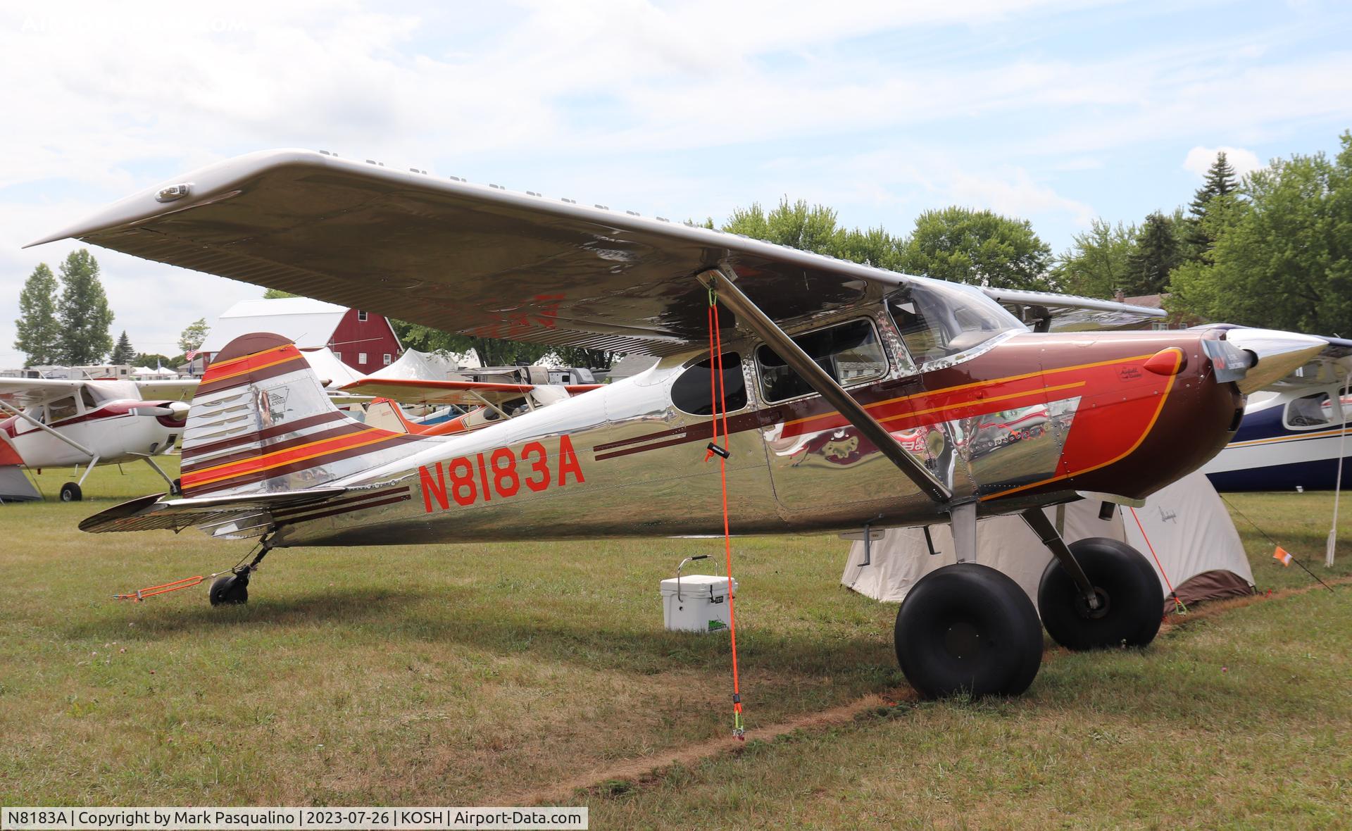 N8183A, 1952 Cessna 170B C/N 25035, Cessna 170B