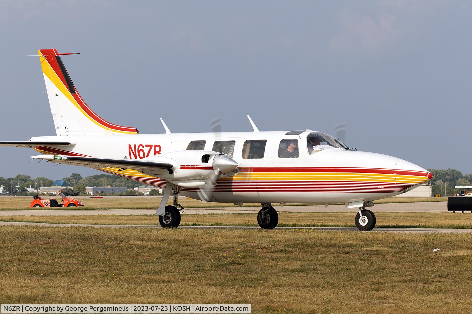 N6ZR, 1980 Piper Aerostar 601P C/N 61P07168063346, Oshkosh 2023.