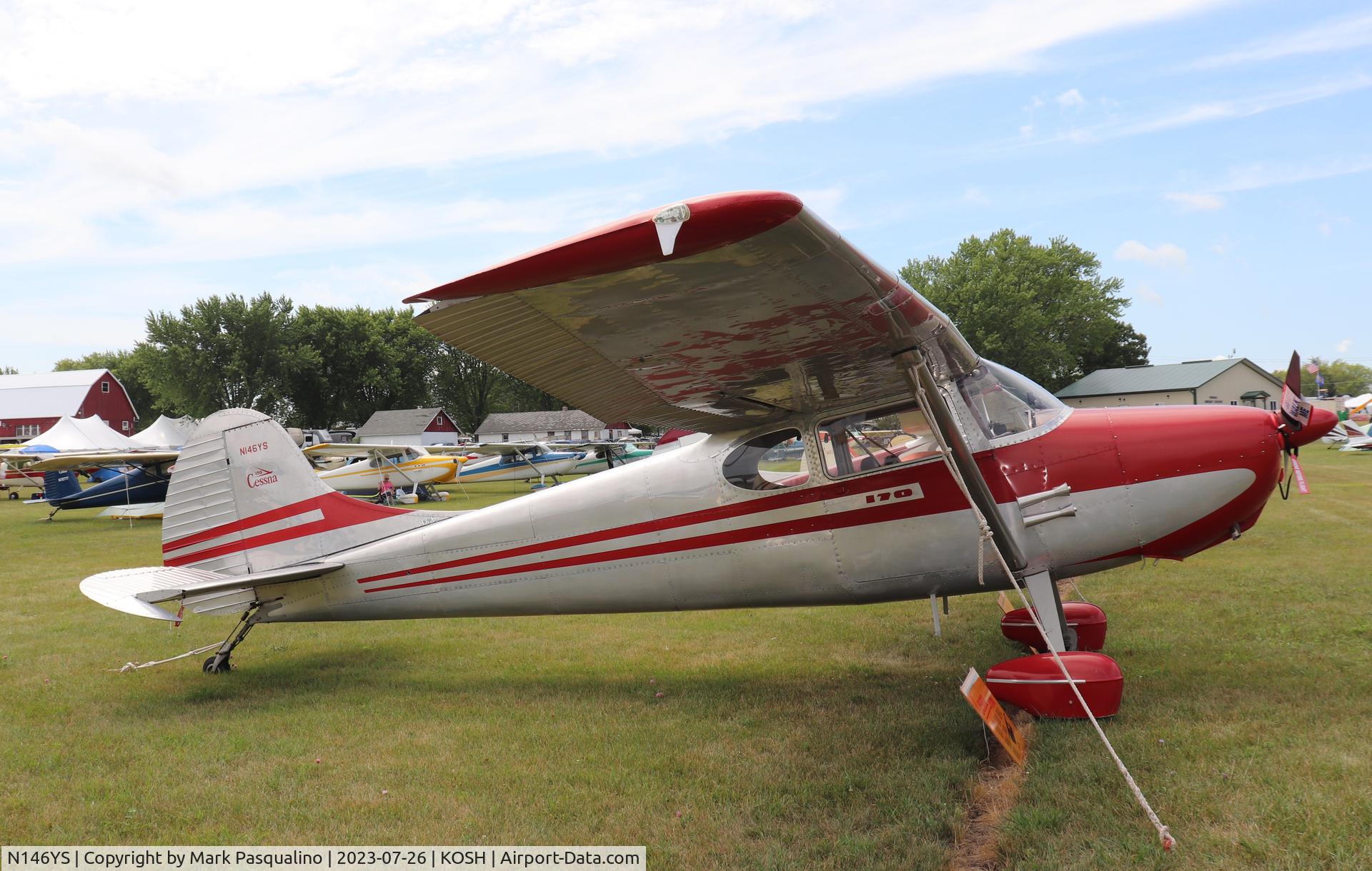N146YS, 1952 Cessna 170B C/N 25713, Cessna 170B