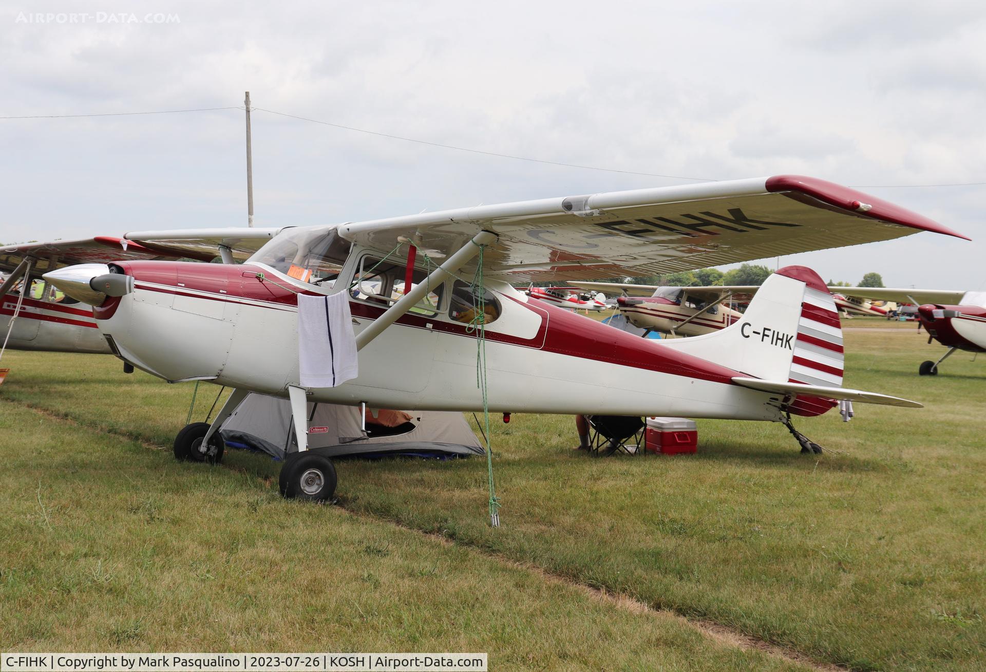 C-FIHK, 1953 Cessna 170B C/N 25656, Cessna 170B
