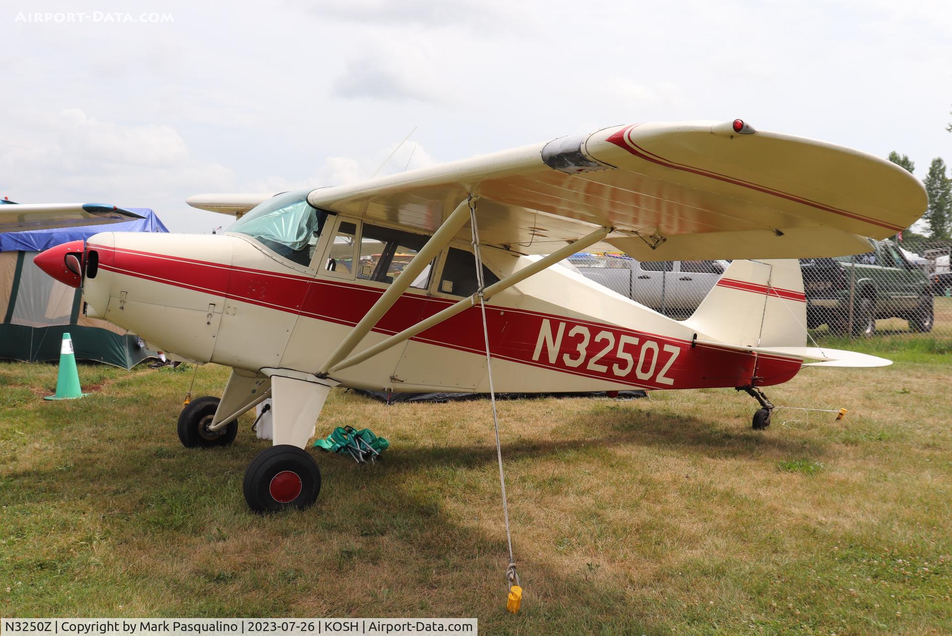 N3250Z, 1959 Piper PA-22-150 C/N 22-7198, Piper PA-22-150