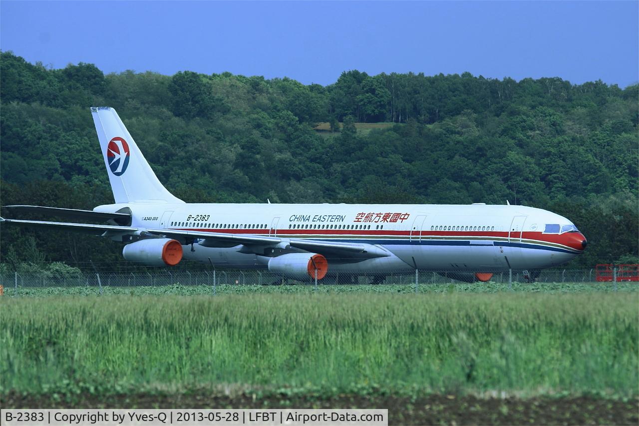 B-2383, 1997 Airbus A340-313 C/N 161, Airbus A340-313, Stored and pending dismantling by Tarmac Aerosave,Tarbes-Lourdes-Pyrénées airport (LFBT-LDE)