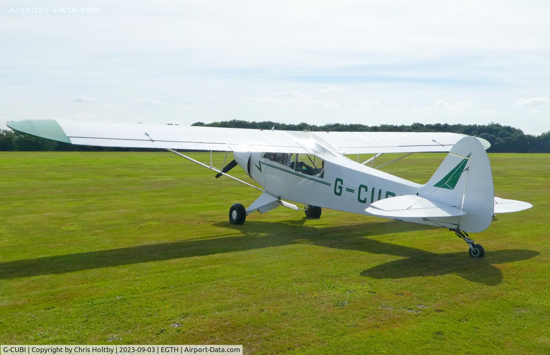 G-CUBI, 1951 Piper L-21A Super Cub (PA-18-125) C/N 18-559, Visiting the Vintage Airshow at Old Warden