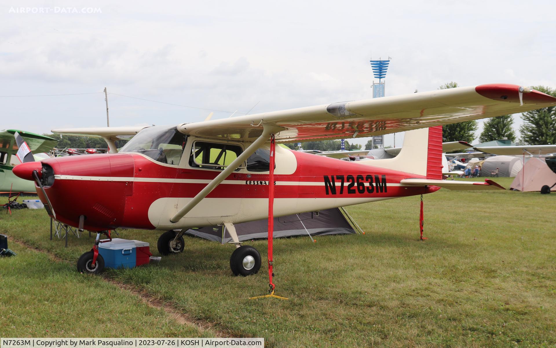 N7263M, 1958 Cessna 175 Skylark C/N 55563, Cessna 175