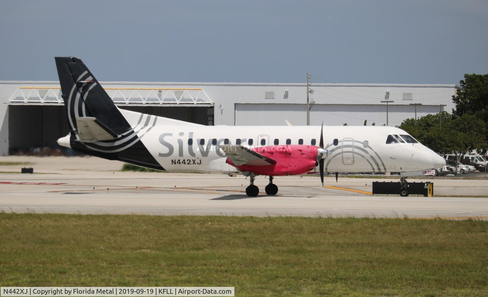 N442XJ, 1998 Saab 340B C/N 340B-442, SIL S340 zx FLL-JAX