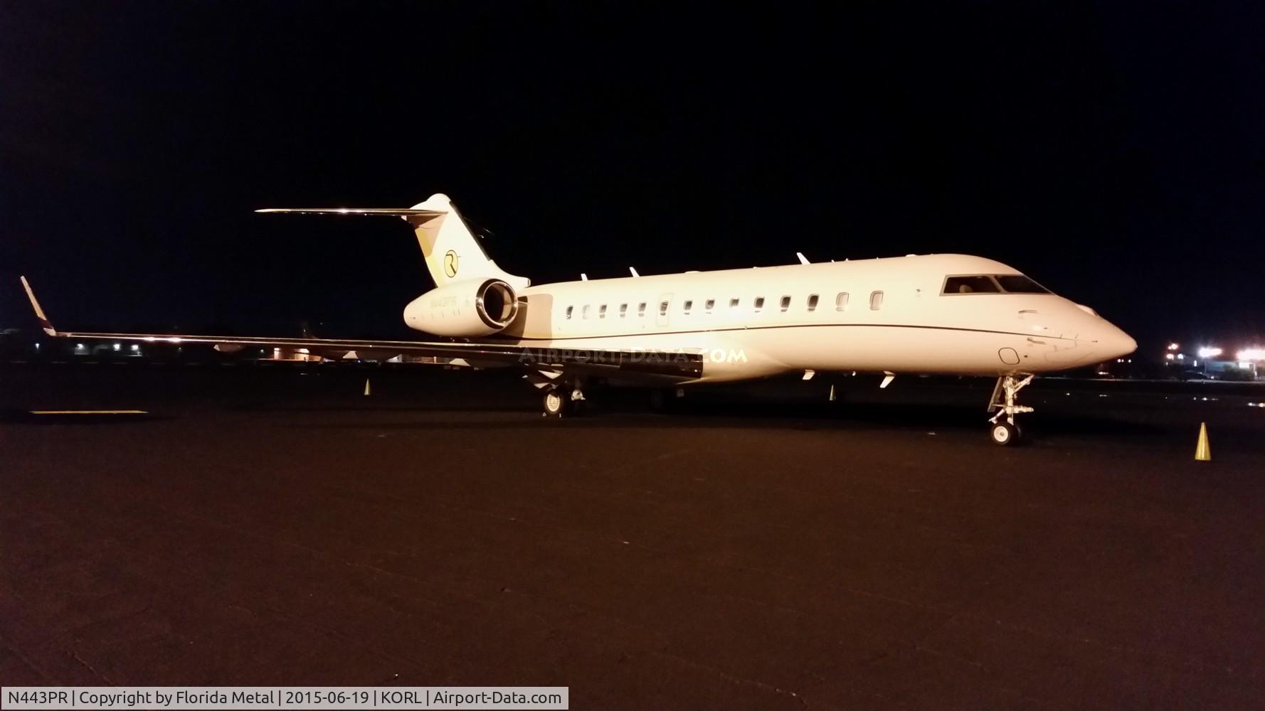 N443PR, 2012 Bombardier BD-700-1A11 Global 5000 C/N 9520, Global 5000 zx