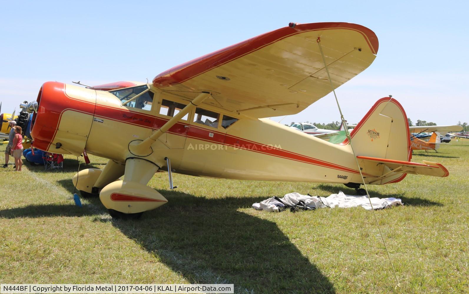 N444BF, 1947 Stinson V77 Reliant C/N 77-434, Stinson V77 zx