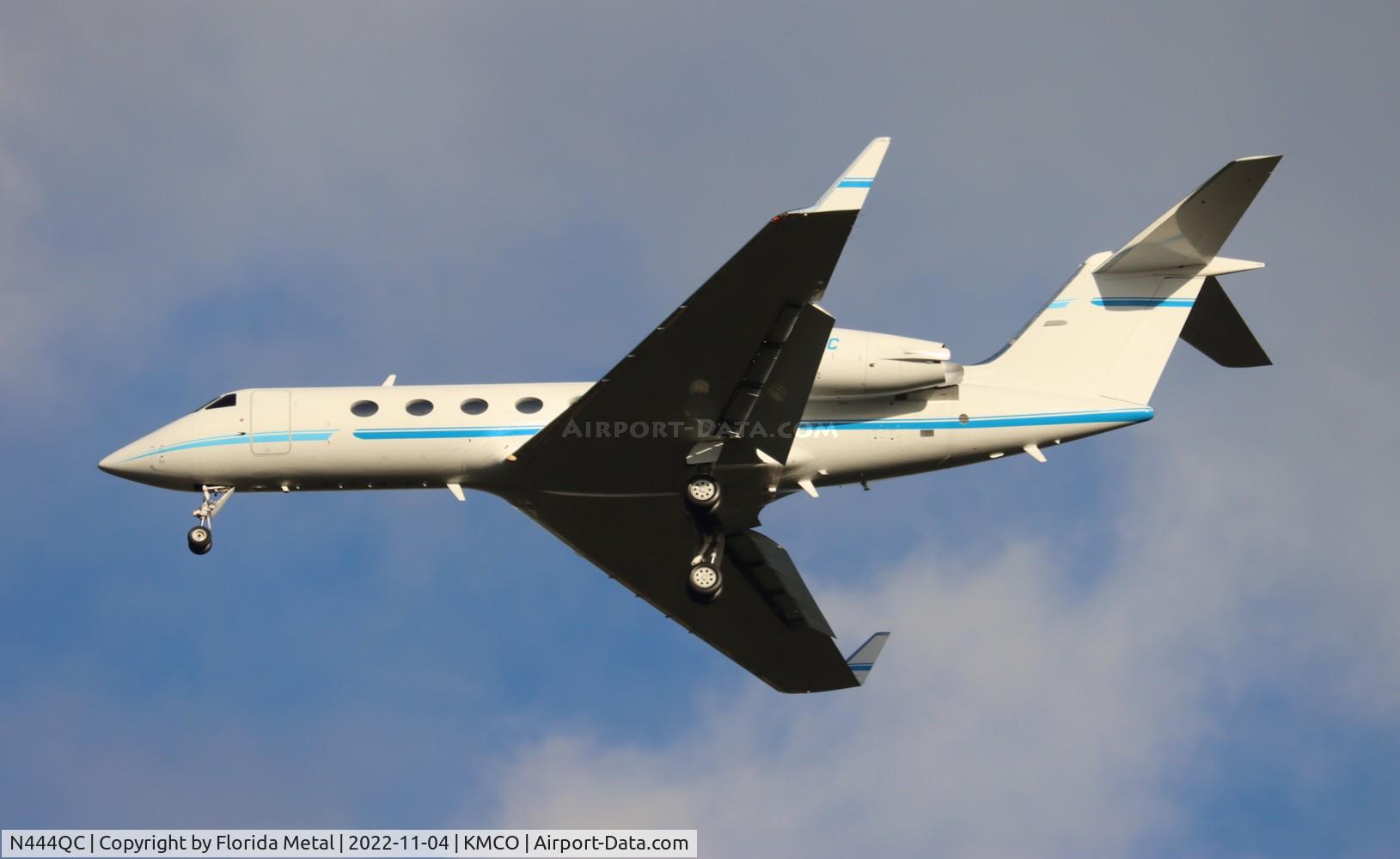 N444QC, 2000 Gulfstream Aerospace G-IV C/N 1411, G-IV zx