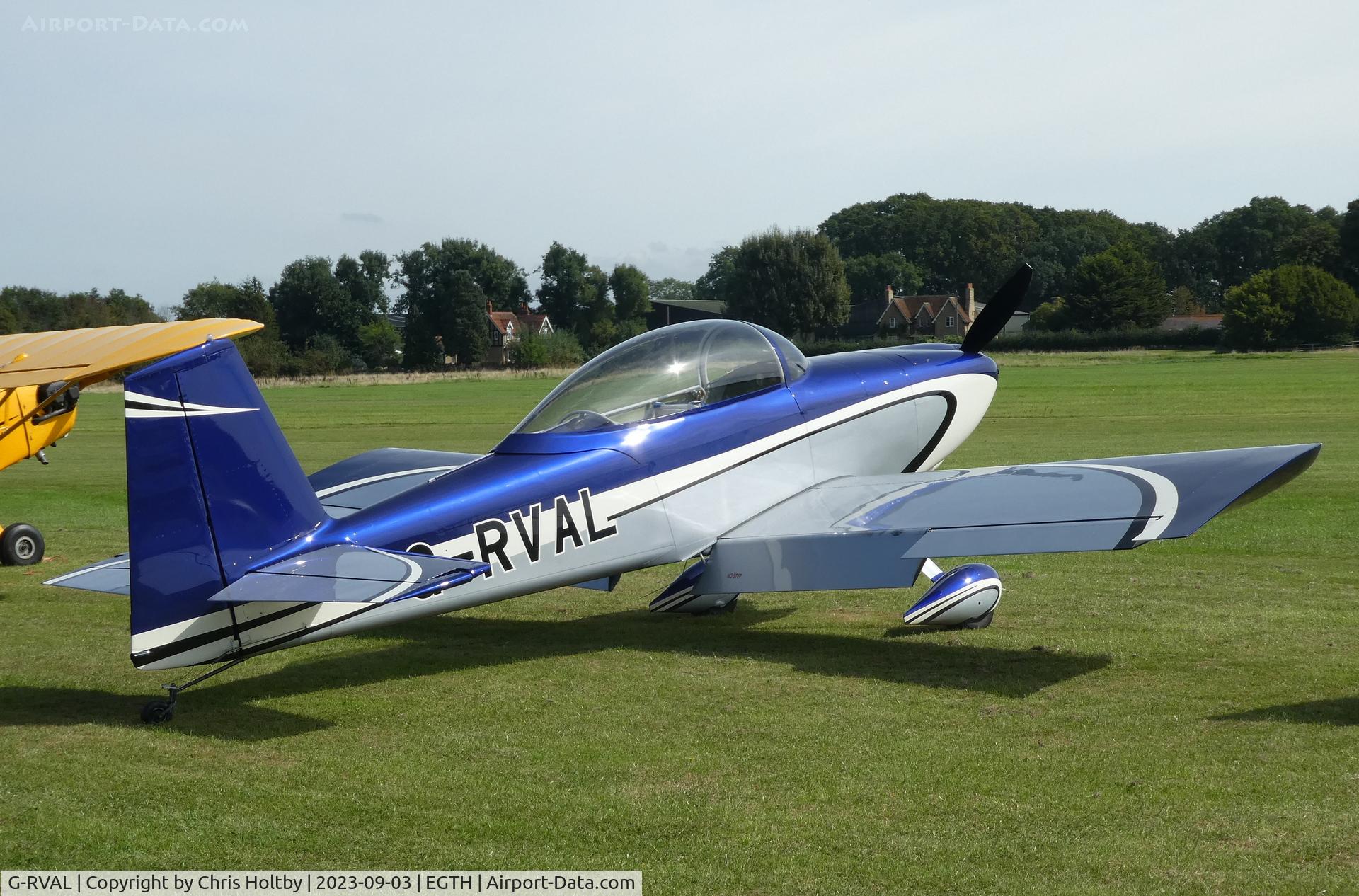 G-RVAL, 2004 Vans RV-8 C/N PFA 303-13532, Vans RV-8 visiting Old Warden for the Vintage Airshow 2023