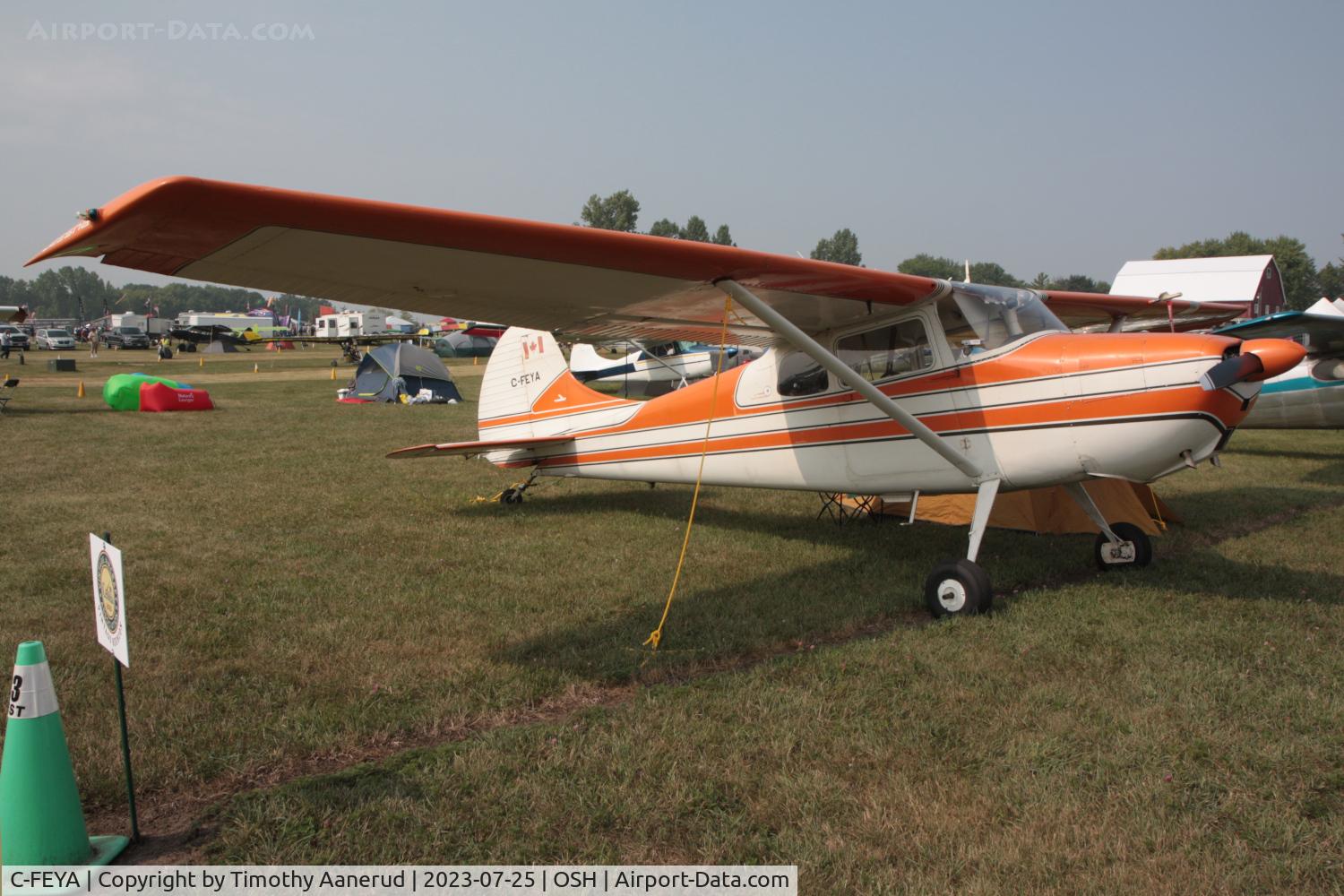 C-FEYA, 1955 Cessna 170B C/N 26644, 1955 Cessna 170B, c/n: 26644. AirVenture 2023