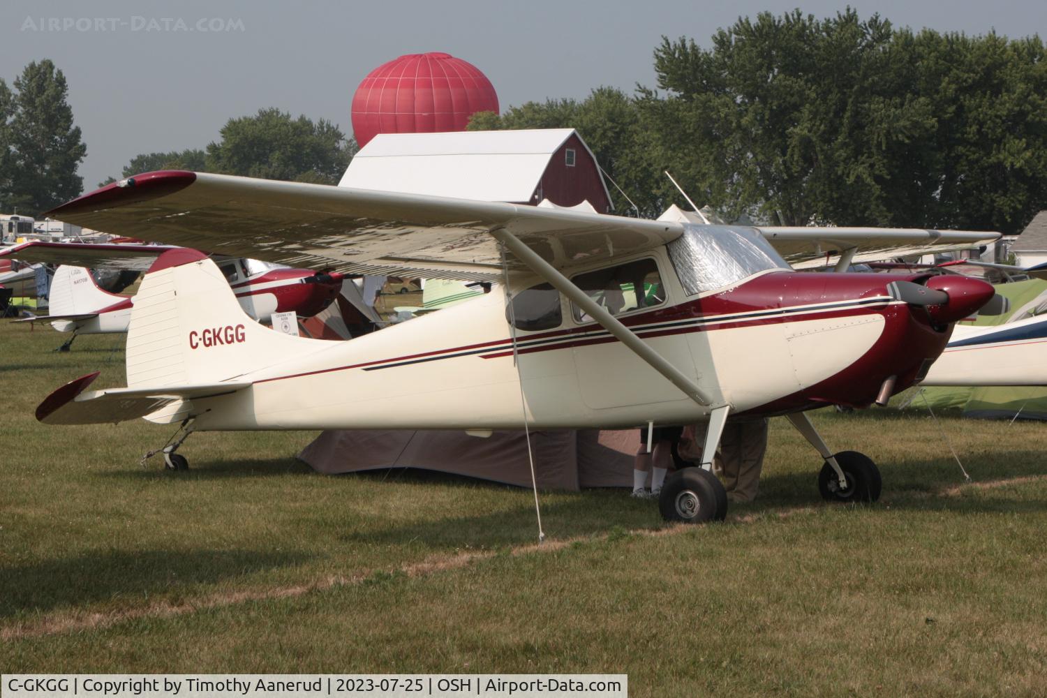 C-GKGG, 1954 Cessna 170B C/N 26290, 1954 Cessna 170B, c/n: 26290. AirVenture 2023