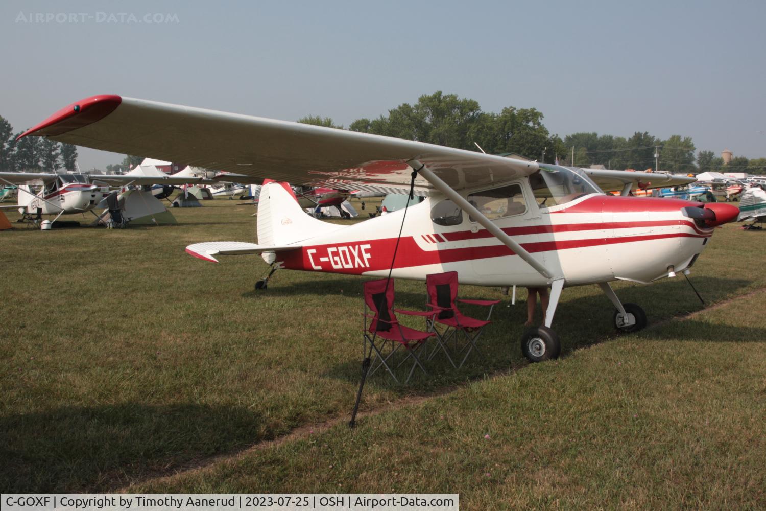 C-GOXF, 1953 Cessna 170B C/N 25749, 1953 Cessna 170B, c/n: 25749. AirVenture 2023