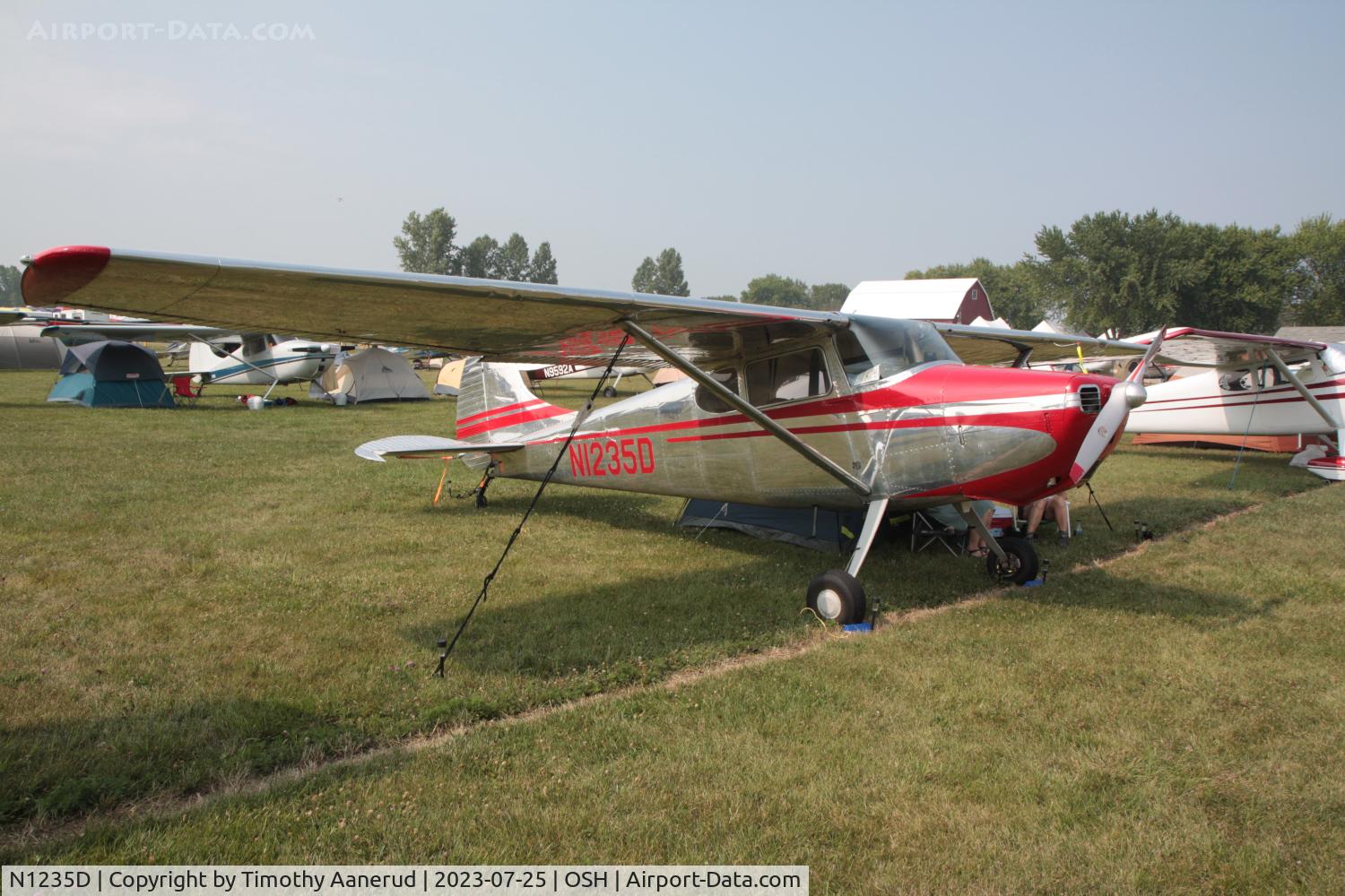N1235D, 1951 Cessna 170A C/N 20118, 1951 Cessna 170A, c/n: 20118. AirVenture 2023