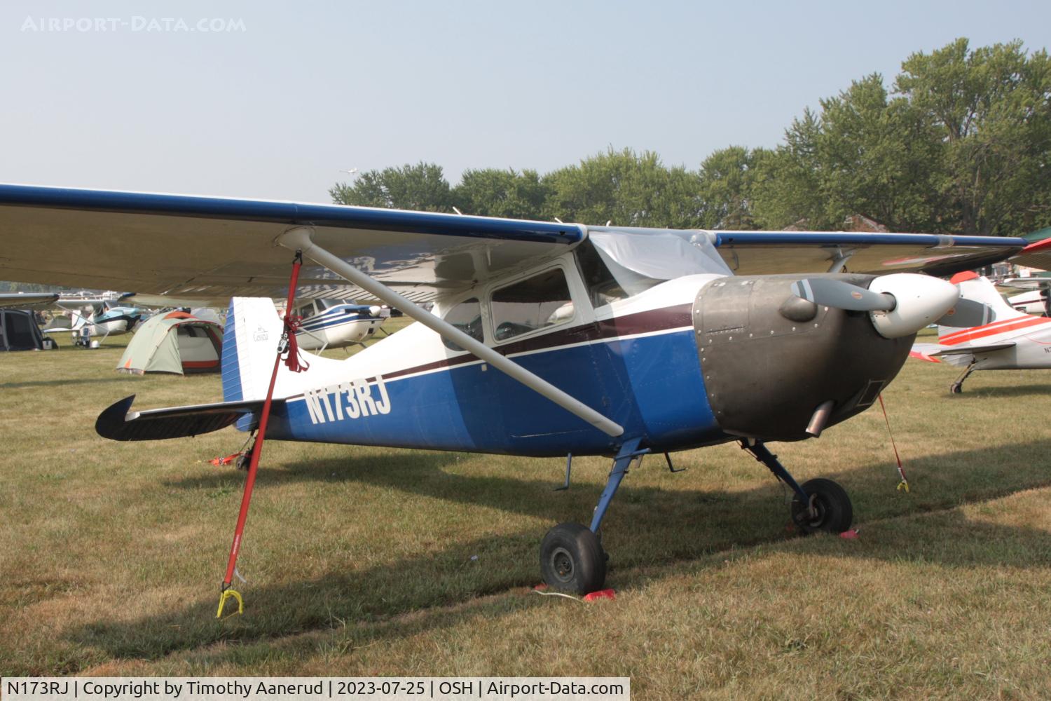 N173RJ, 1954 Cessna 170B C/N 26269, 1954 Cessna 170B, c/n: 26269. AirVenture 2023