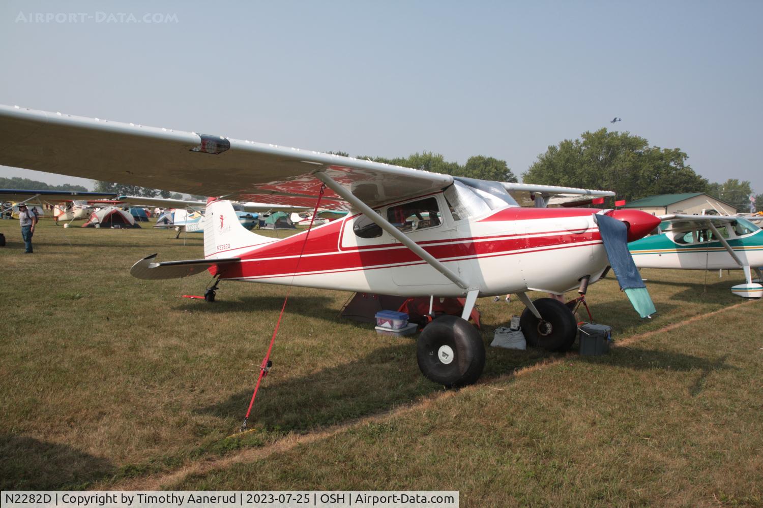 N2282D, 1952 Cessna 170B C/N 20434, 1952 Cessna 170B, c/n: 20434. AirVenture 2023